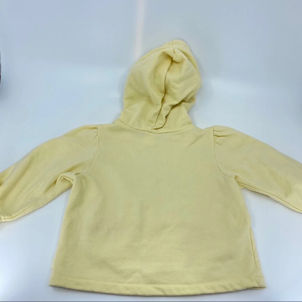 Old Navy Baby Girl Hooded Jacket‎ Pockets Yellow